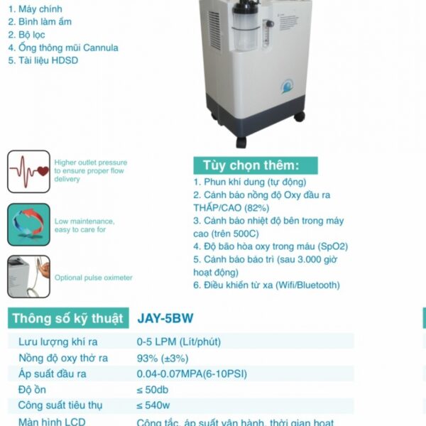 may tao oxy gia dinh chinh hang