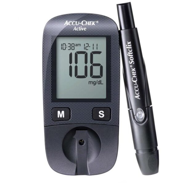 may do duong huyet accu check active